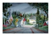 A morning in St-André-Avellin - Giclée Print