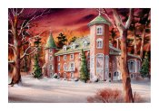 The manor of time gone by - Greeting Card