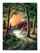 The lake house - Greeting Card