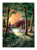 The lake house - Giclée Print