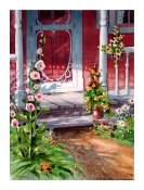 Grand mama's porch - Greeting Card