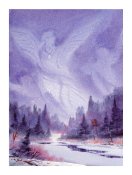 Le lac des anges - Greeting Card