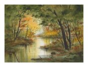 Le ruisseau embrasé - Giclée Print