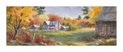 L'automne sur la ferme - Greeting Card