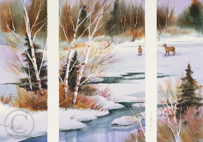 L'hiver en trois