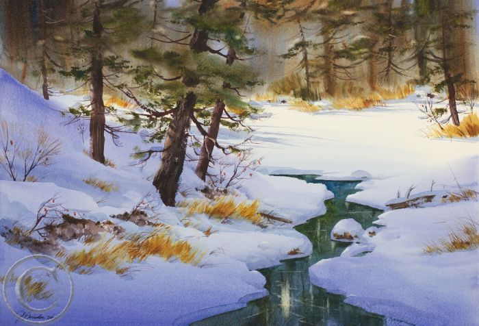 La couleur de l'eau